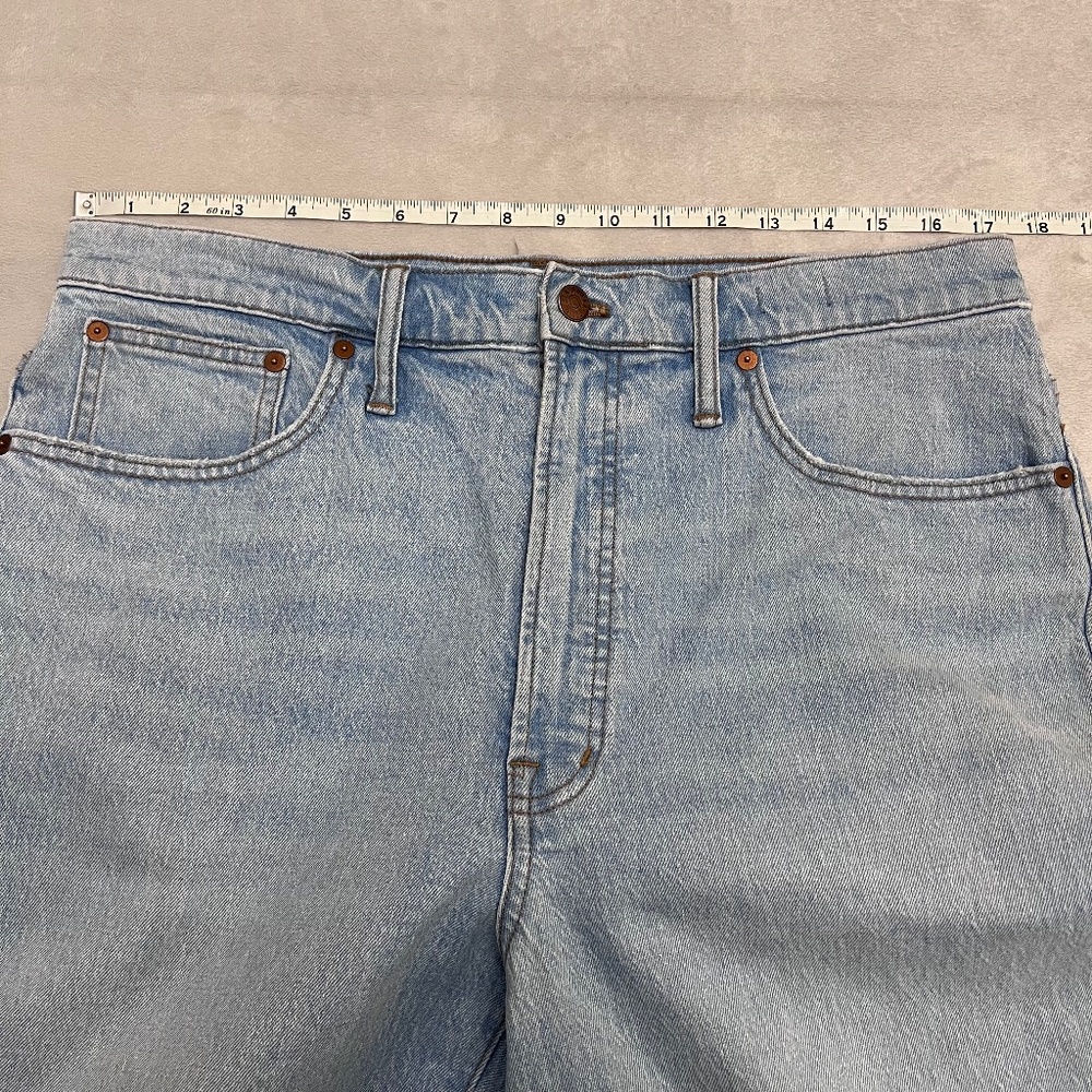 Madewell Light Blue Cropped Ankle Jeans - Picture 11 of 13